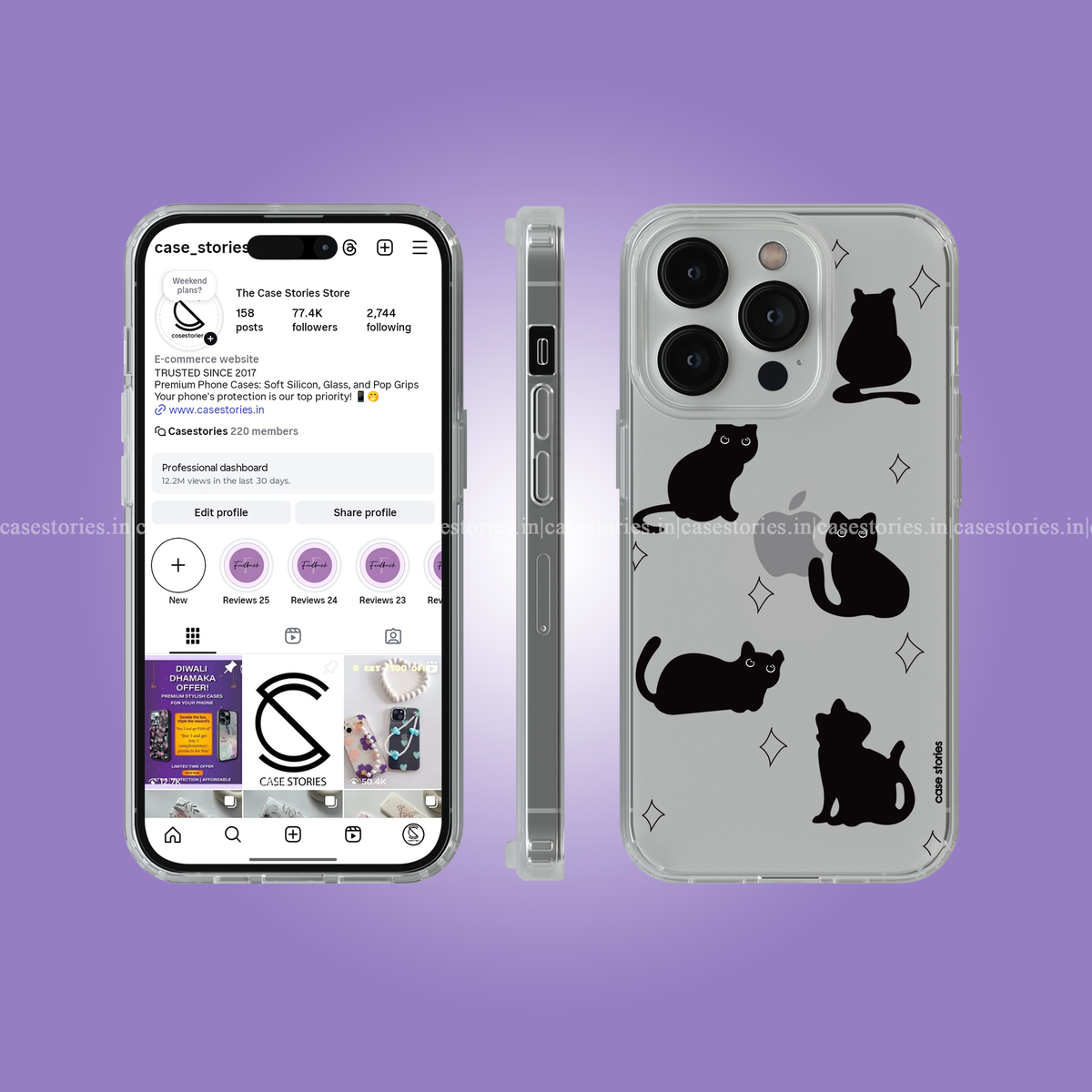 Meow Topia Clear Soft Case