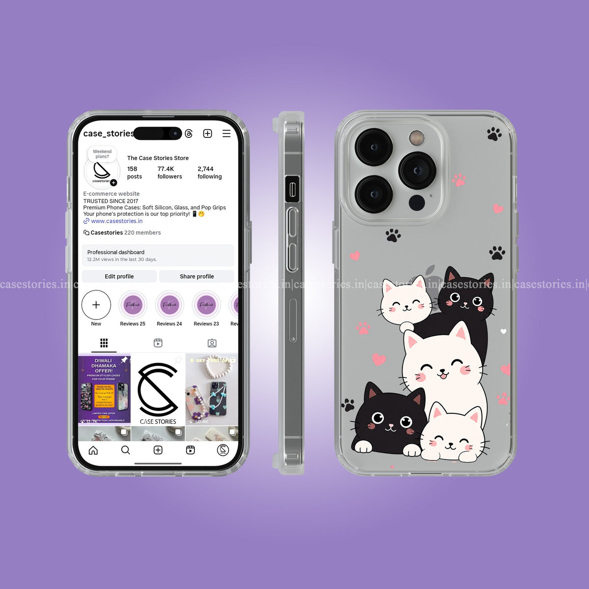 Little Kitty Clear Soft Case