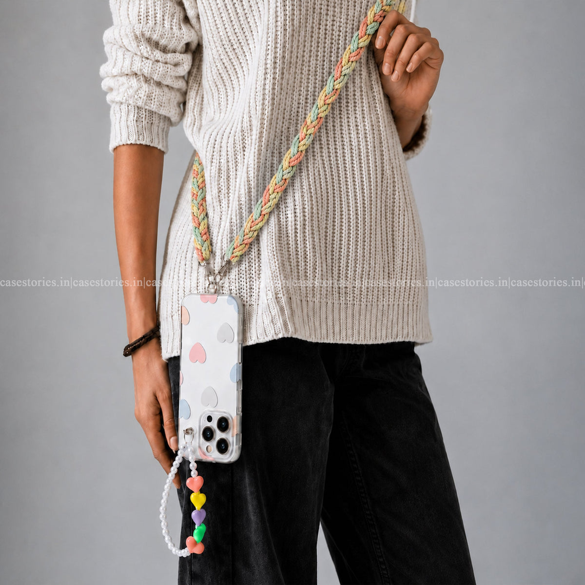 Sunshine Crochet Phone Sling