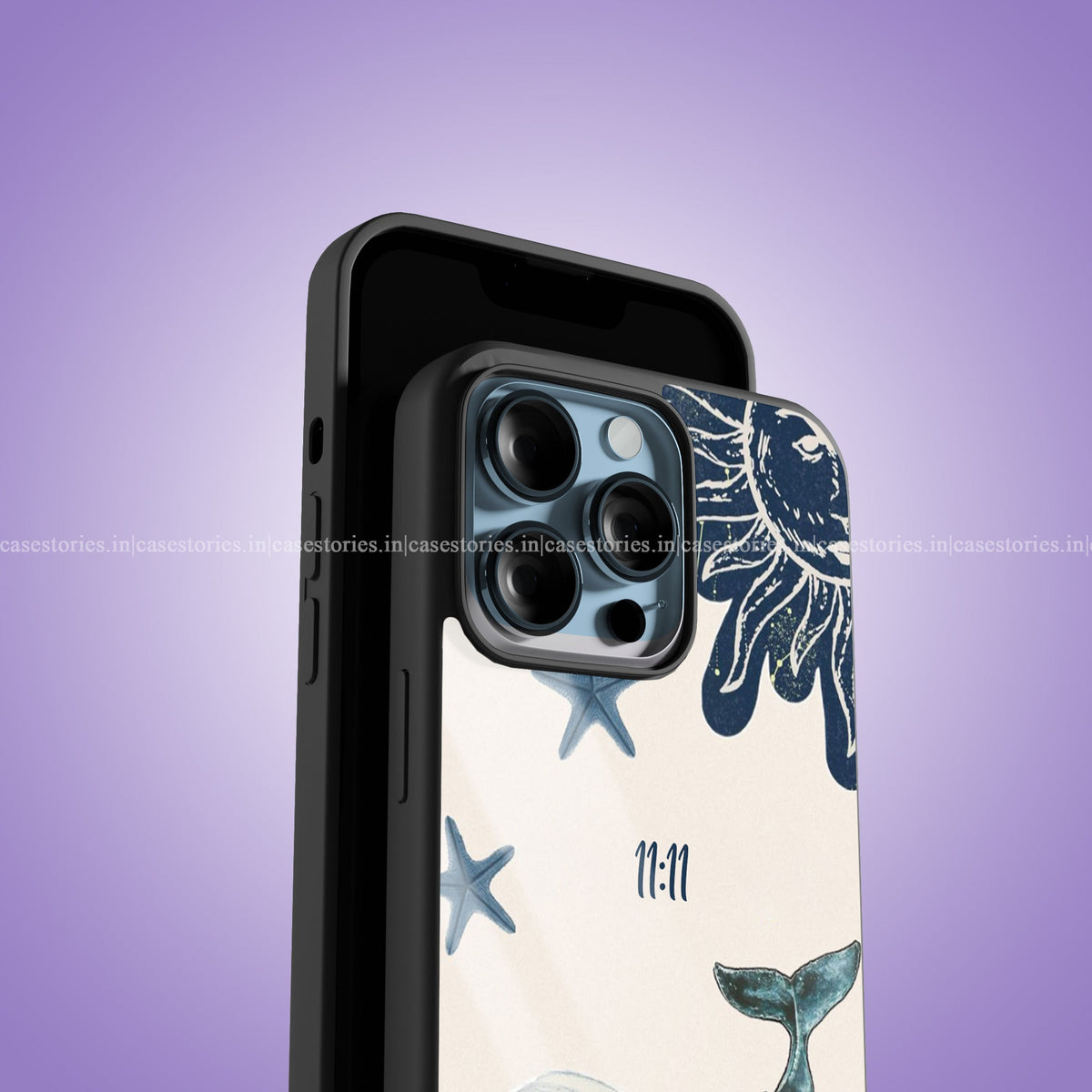Angle Time Premium Glossy Phone Case
