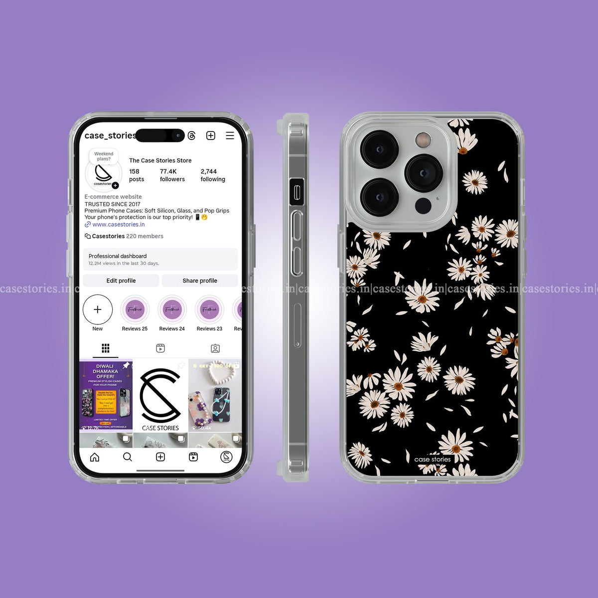 Minimal Floral Vibes Soft Case