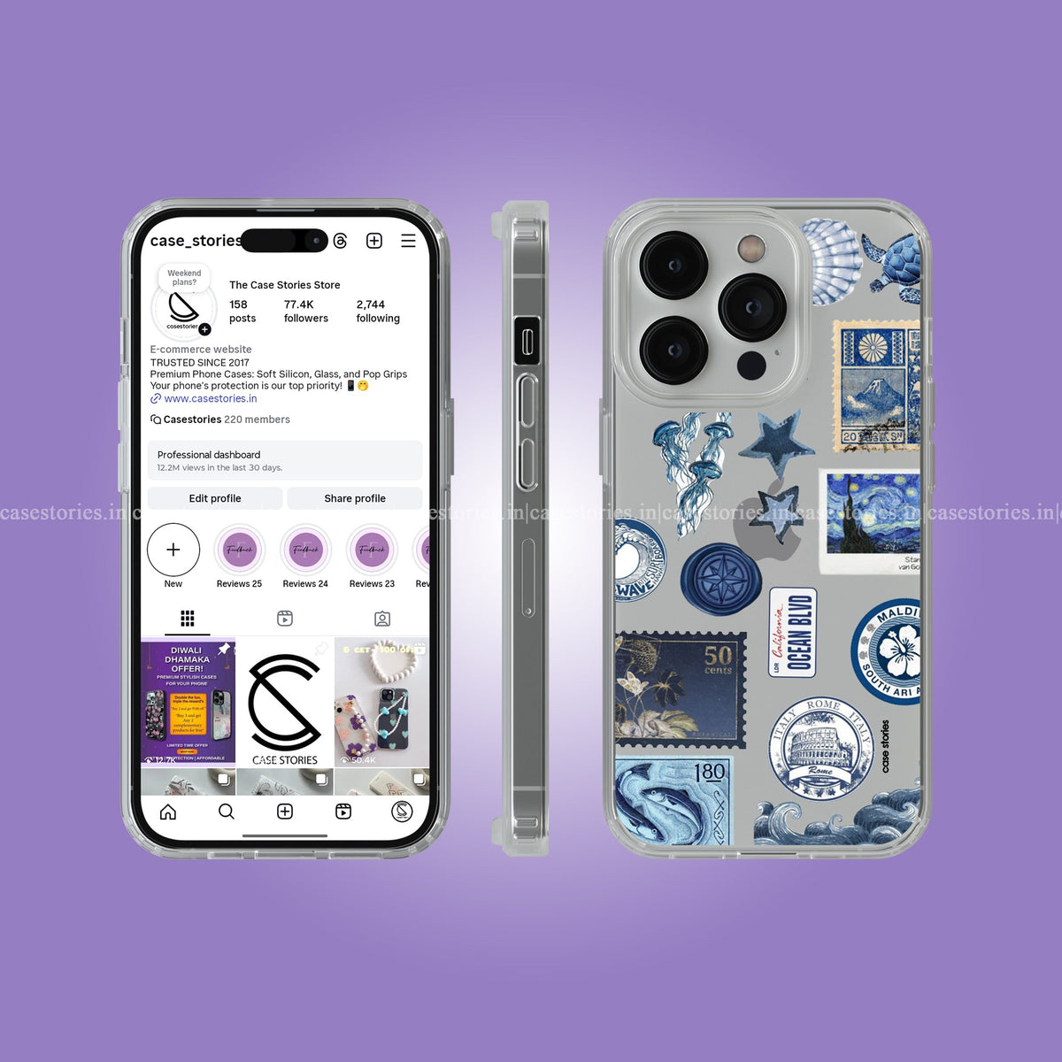 Ocean Whisper Clear Soft Case