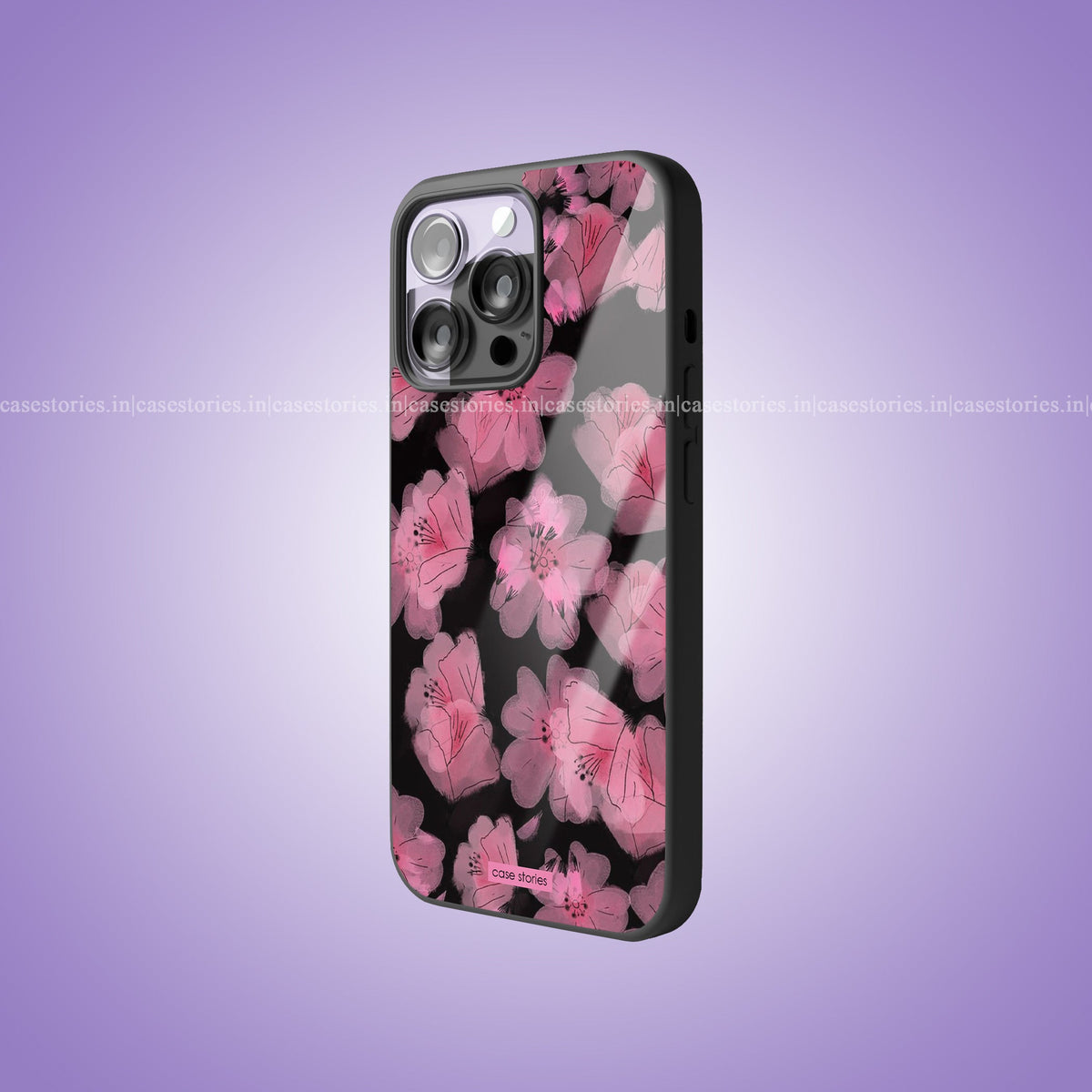 Pretty Petal Drop Premium Glossy Phone Case