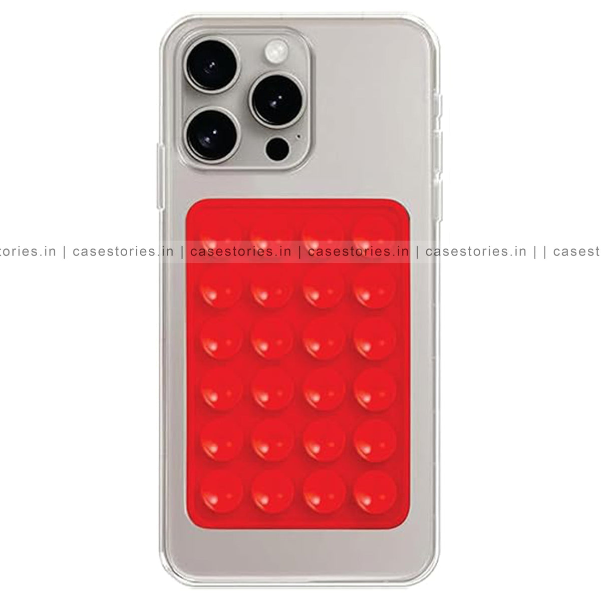 Red Suction Cup