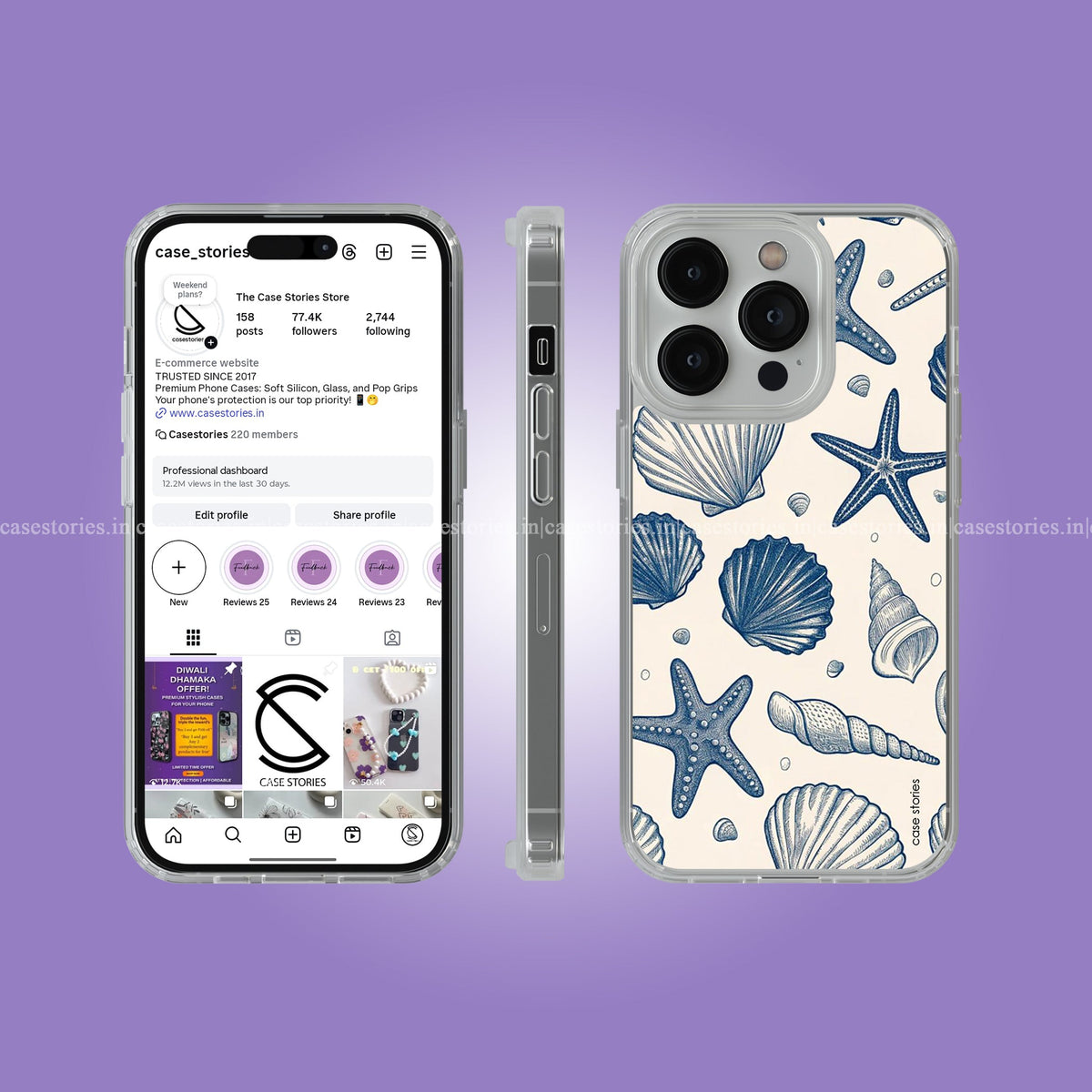 Sea Shells Soft Case