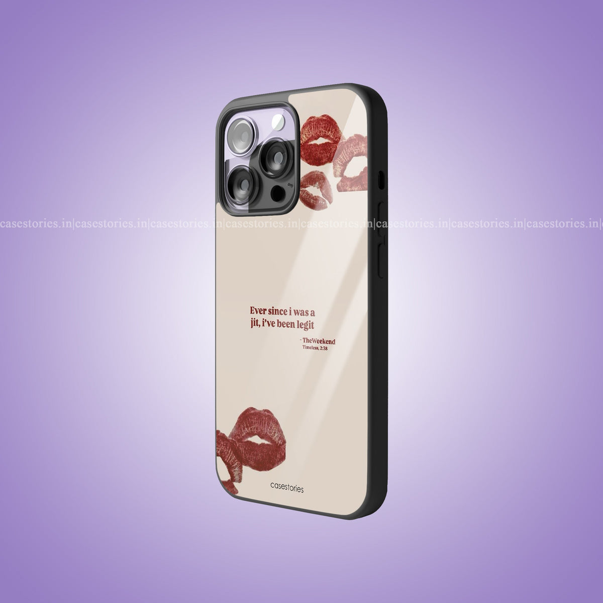 Timeless Kiss Premium Glossy Phone Case