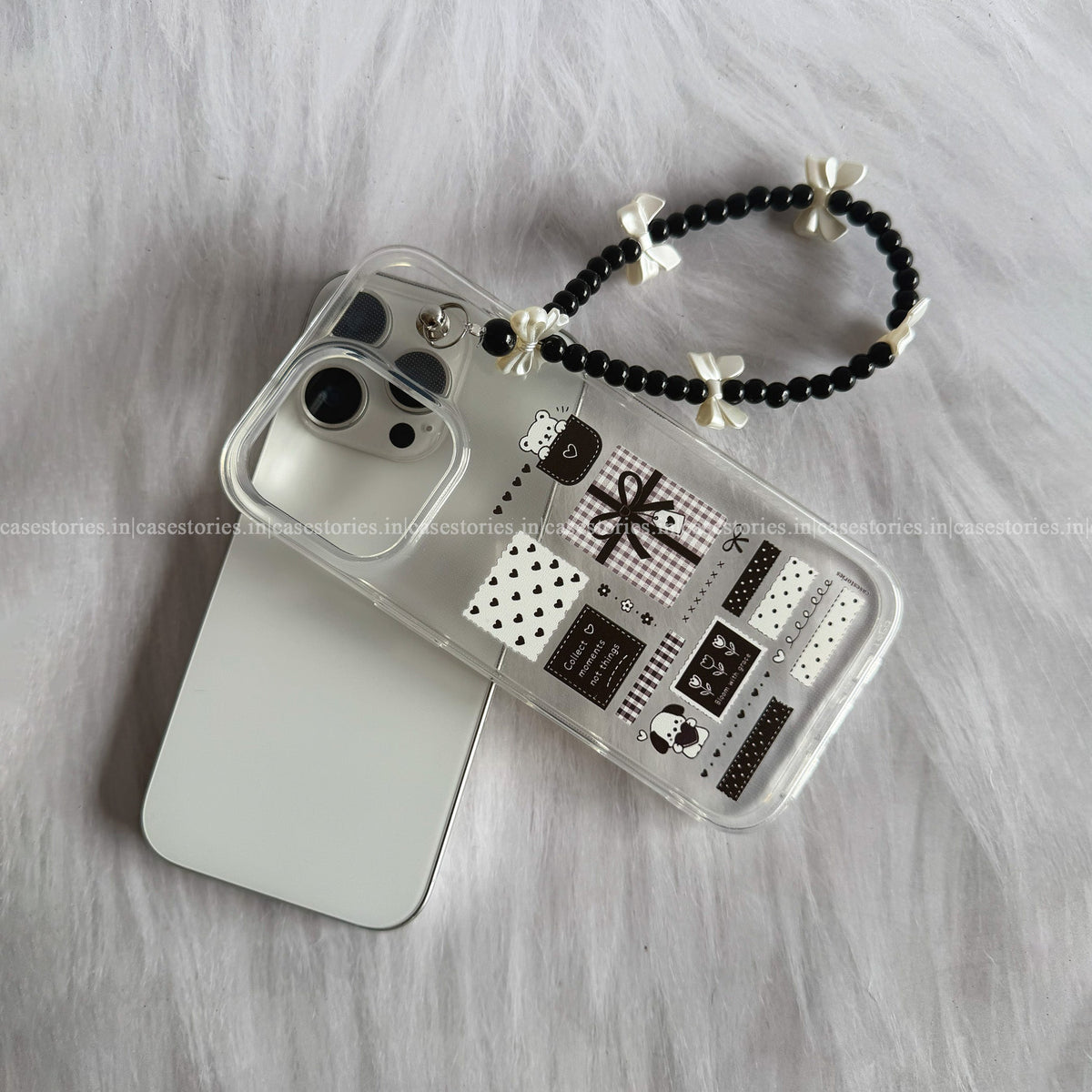 Scrapbook Stories Transparent Chain Case