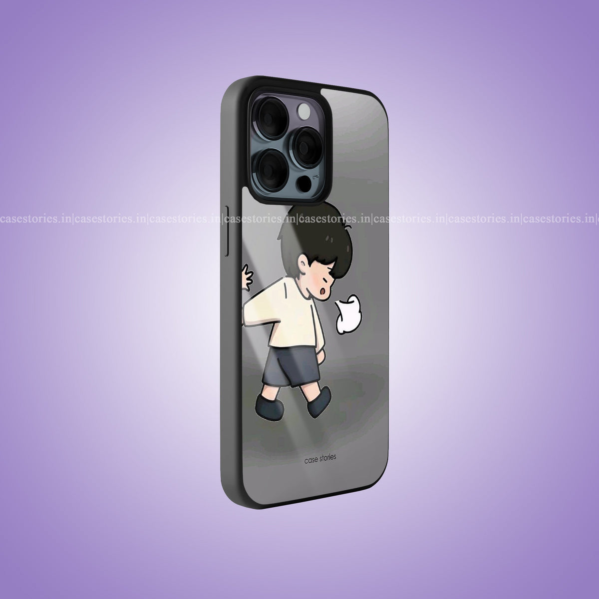 Wait  &  There boy Premium Glossy Phone Cover