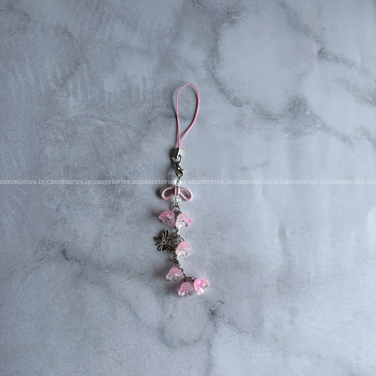 Pink Candy Butterfly Charm