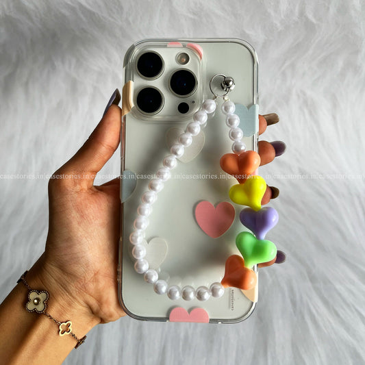 Sweetheart Glow clear Chain Case