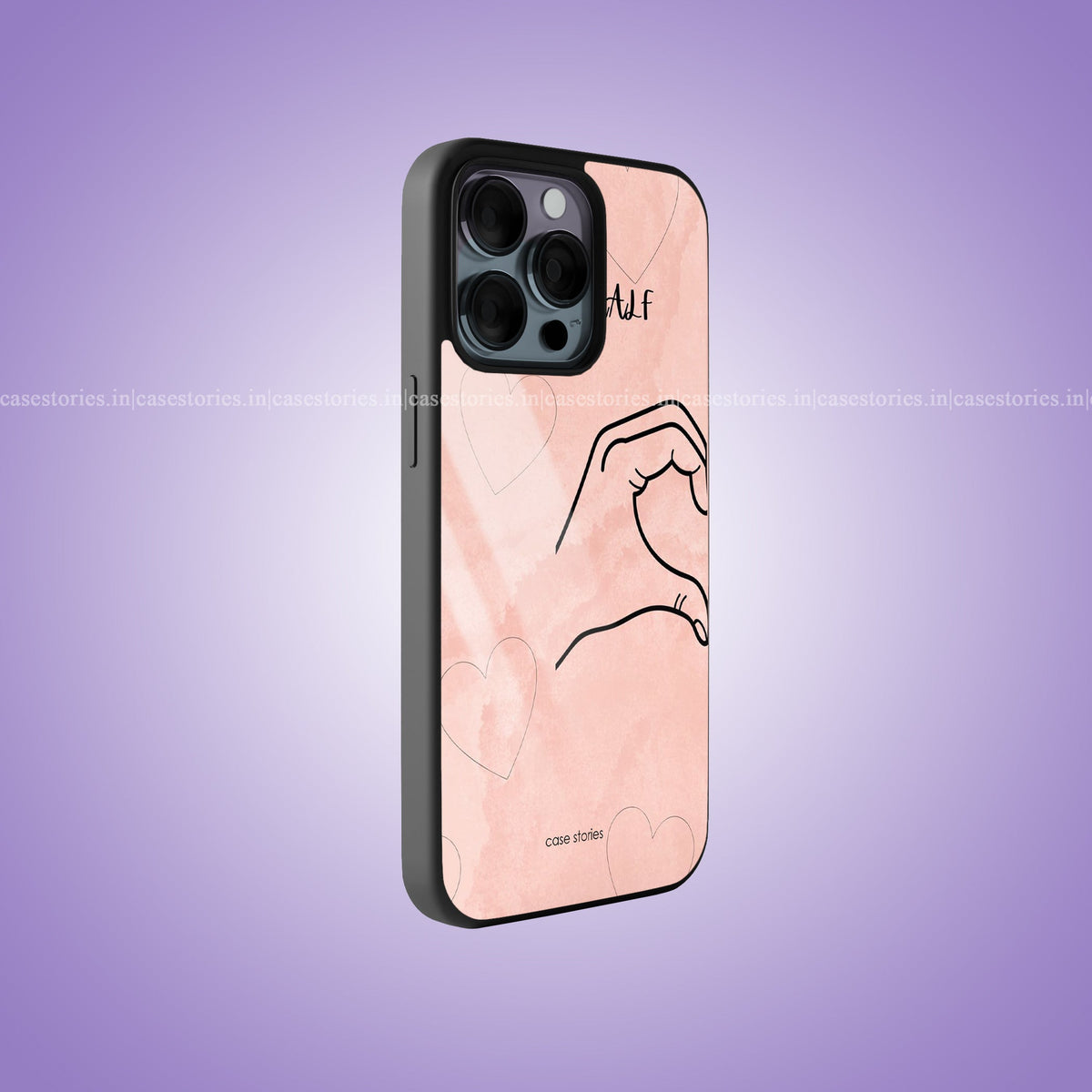The First Half Premium Glossy Phone Cover
