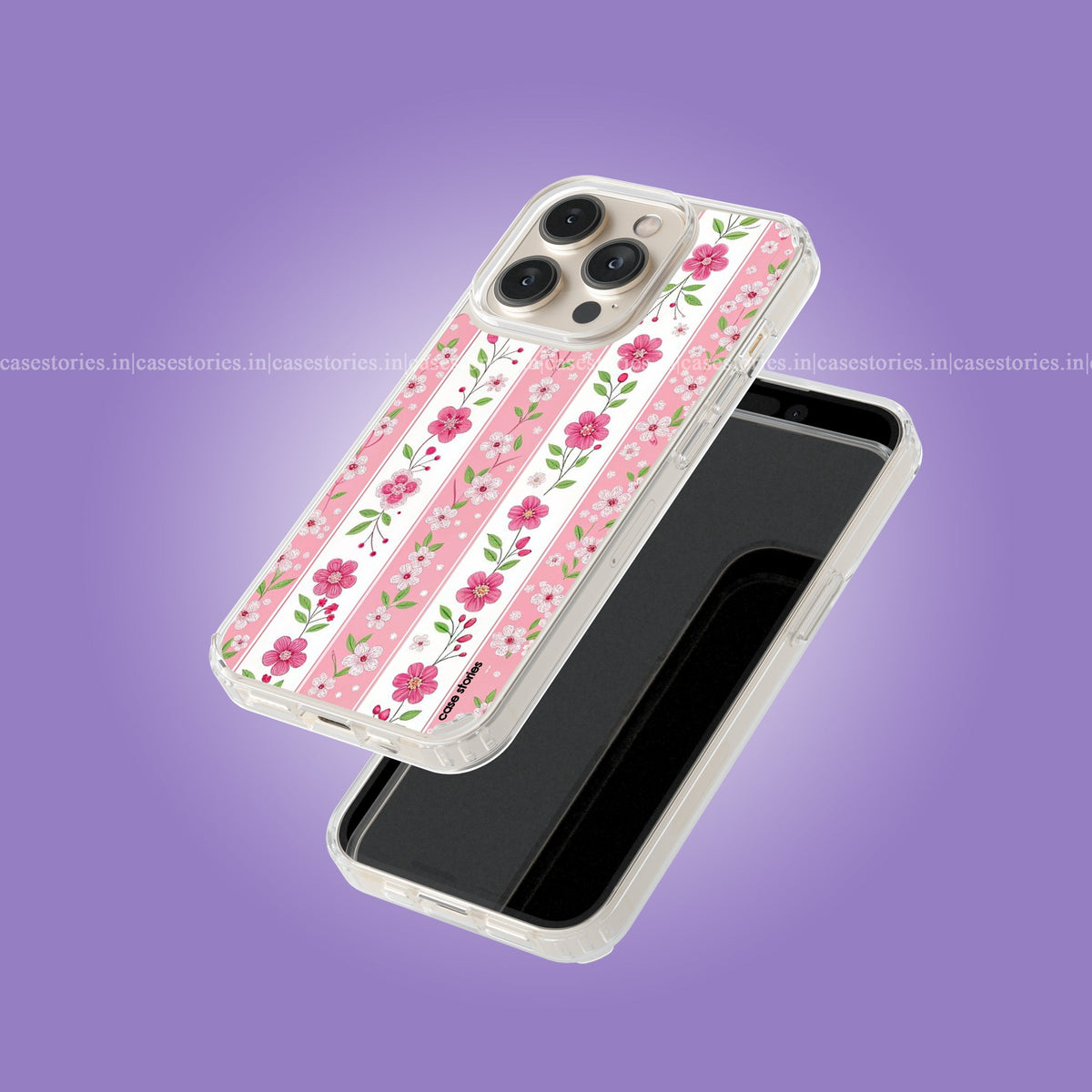 Rosy Garden Lines Soft Case