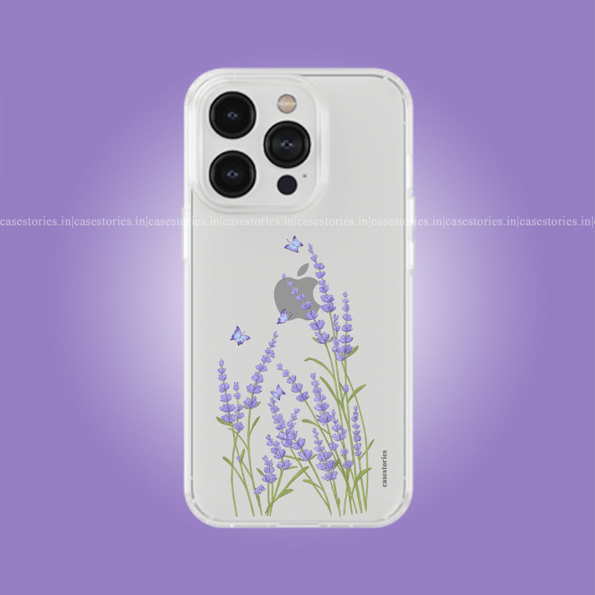 Lavender Kiss Clear Soft Case