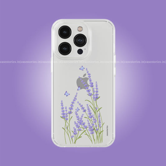 Lavender Kiss Clear Soft Case