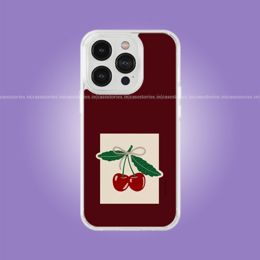 Vintage Cherry Note Soft Case