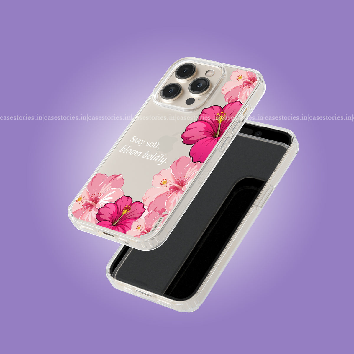 Hibiscus Dreams Clear Soft Case