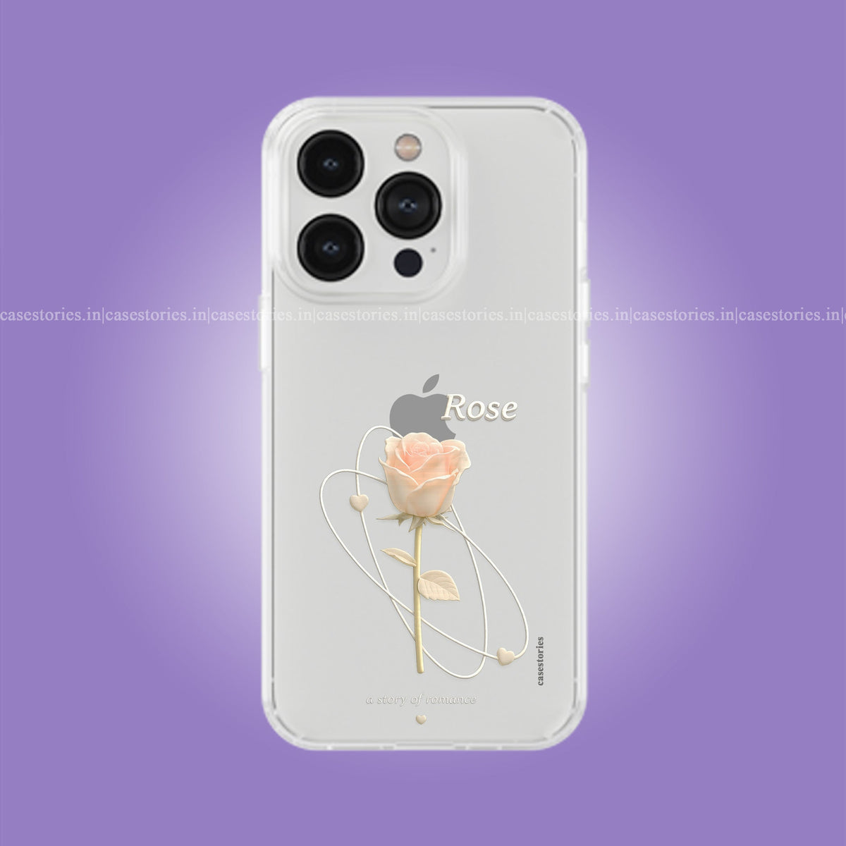 Blush Rose Clear Soft Case
