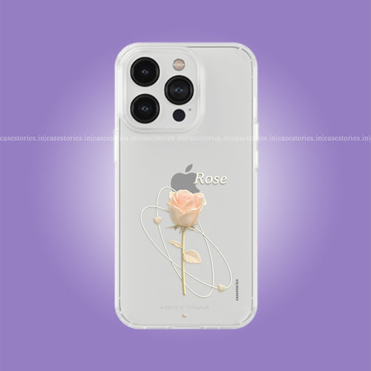 Blush Rose Clear Soft Case