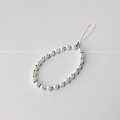 White Pearl Mobile Charm