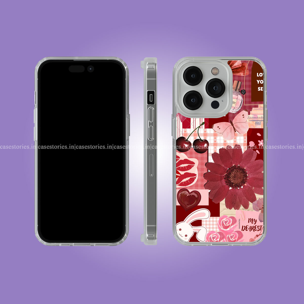 Cherry Girl Collage Soft Case