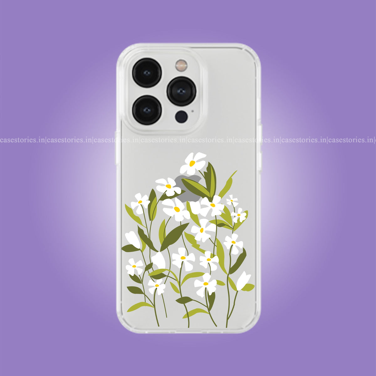 Wild Daisy Clear Soft Case