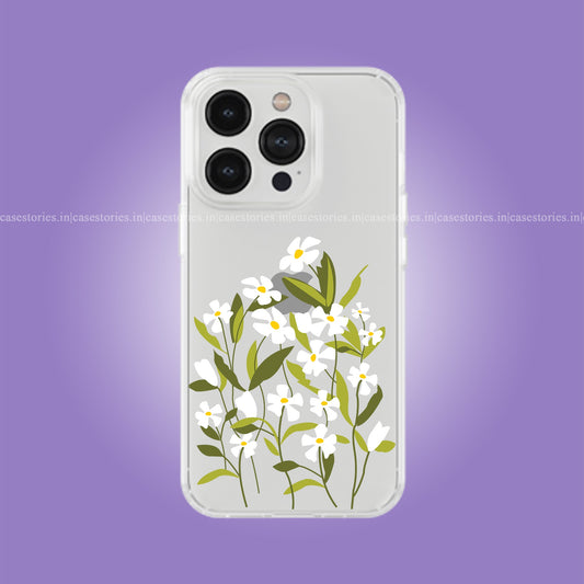 Wild Daisy Clear Soft Case