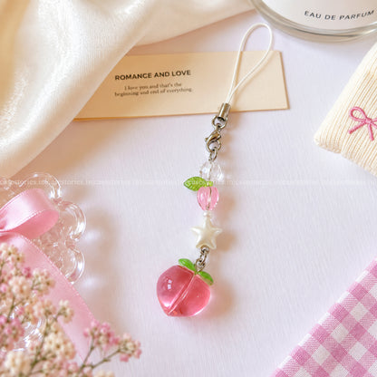 Peachy Star Charm