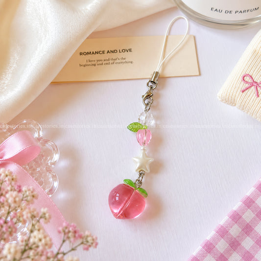 Peachy Star Charm