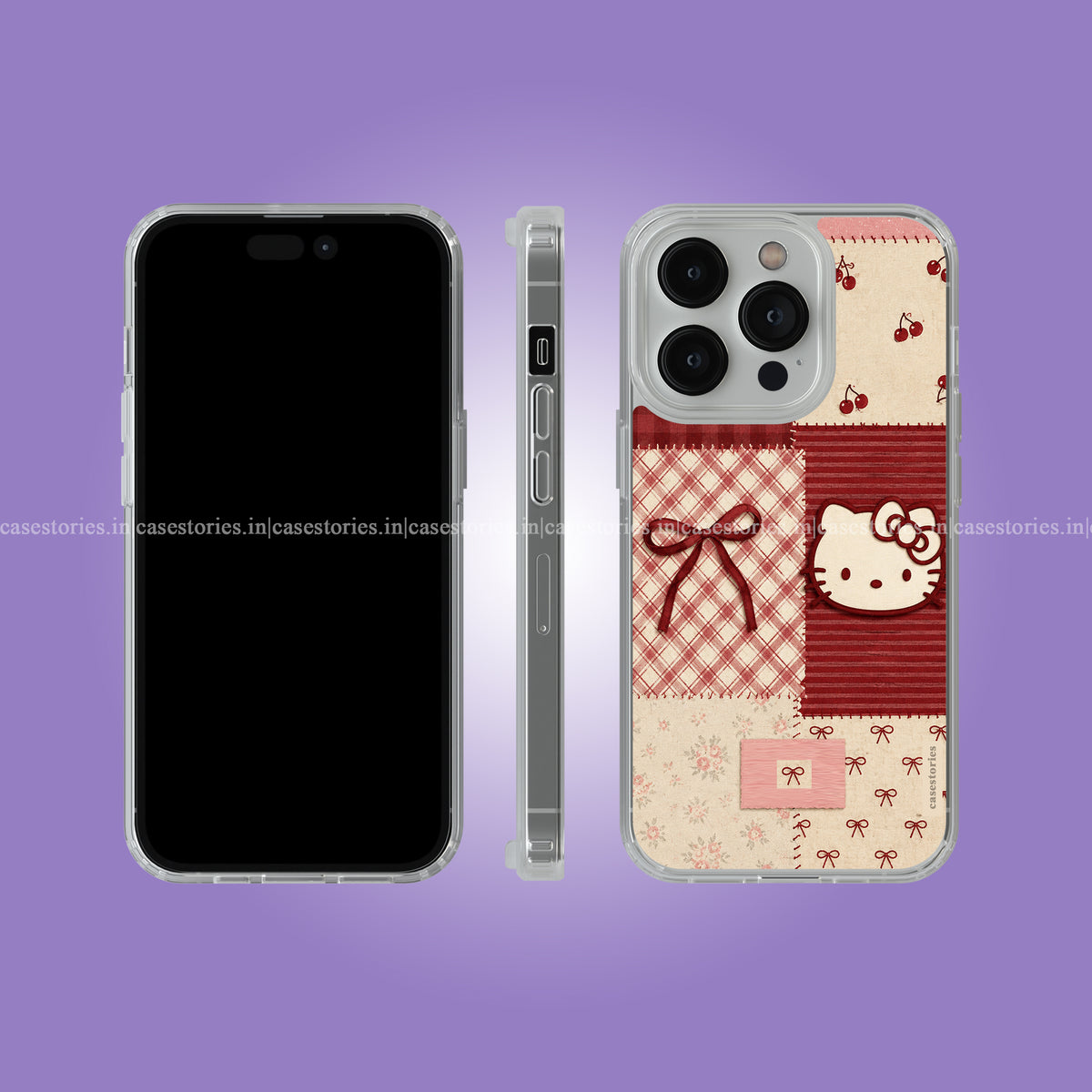 Cherry Ribbon Soft Case