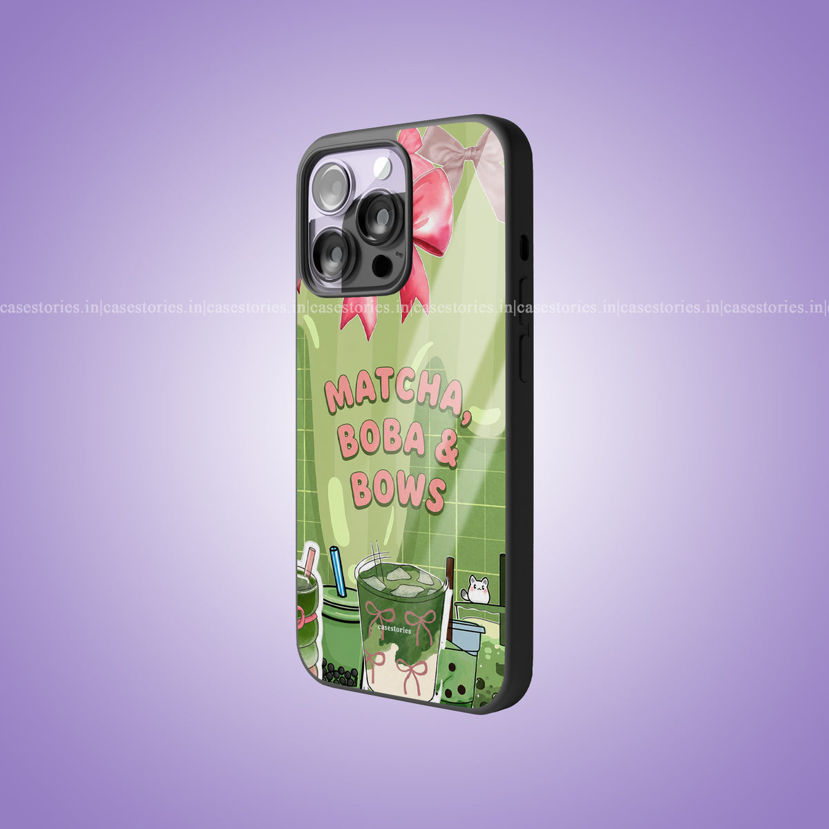 Boba Bow Era Premium Glossy Phone Case