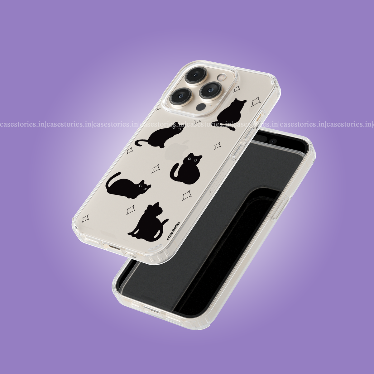 Meow Topia Clear Soft Case