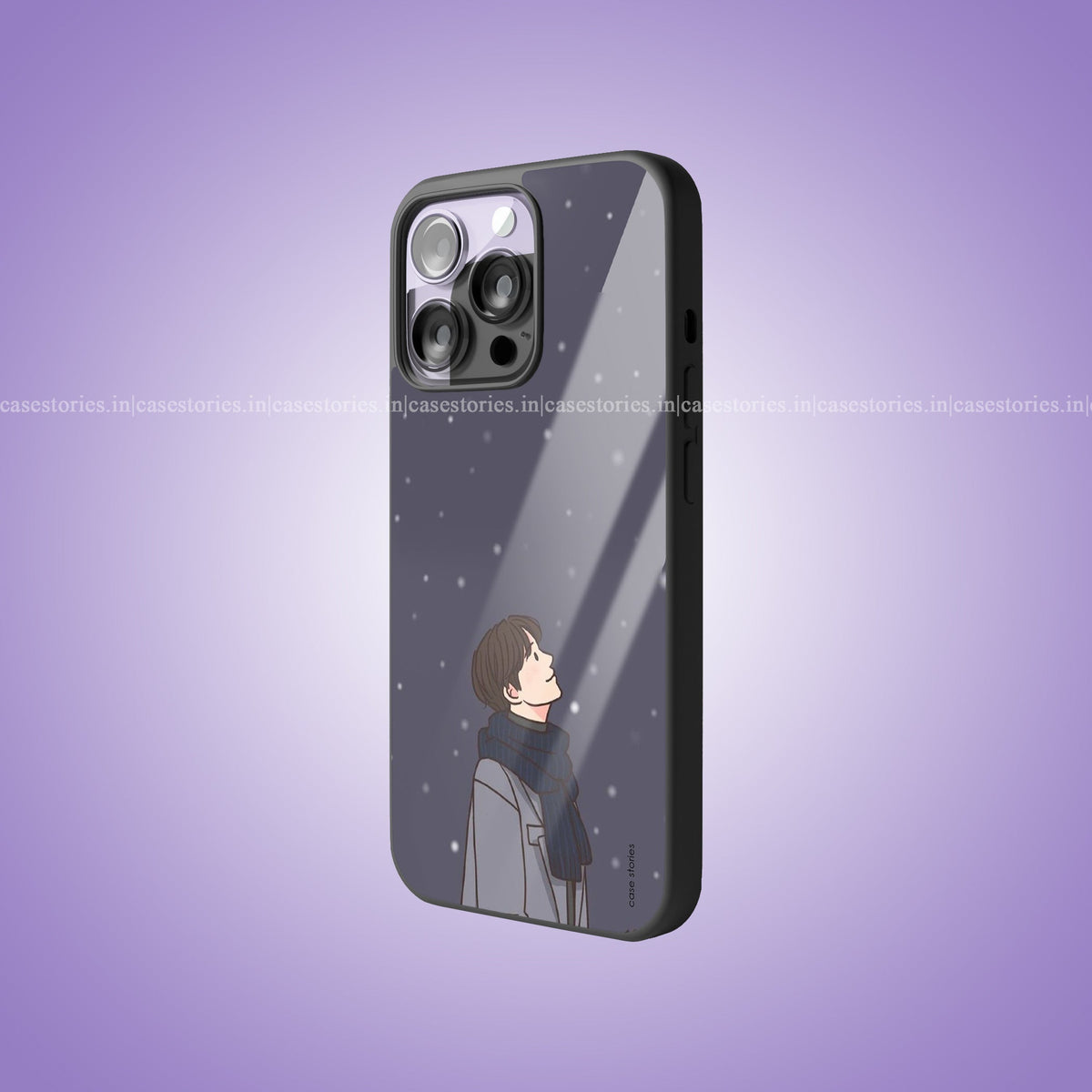 Snowfall Silence Premium Glossy Phone Cover