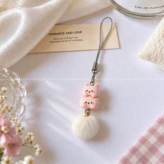 Pink Kitty Charm