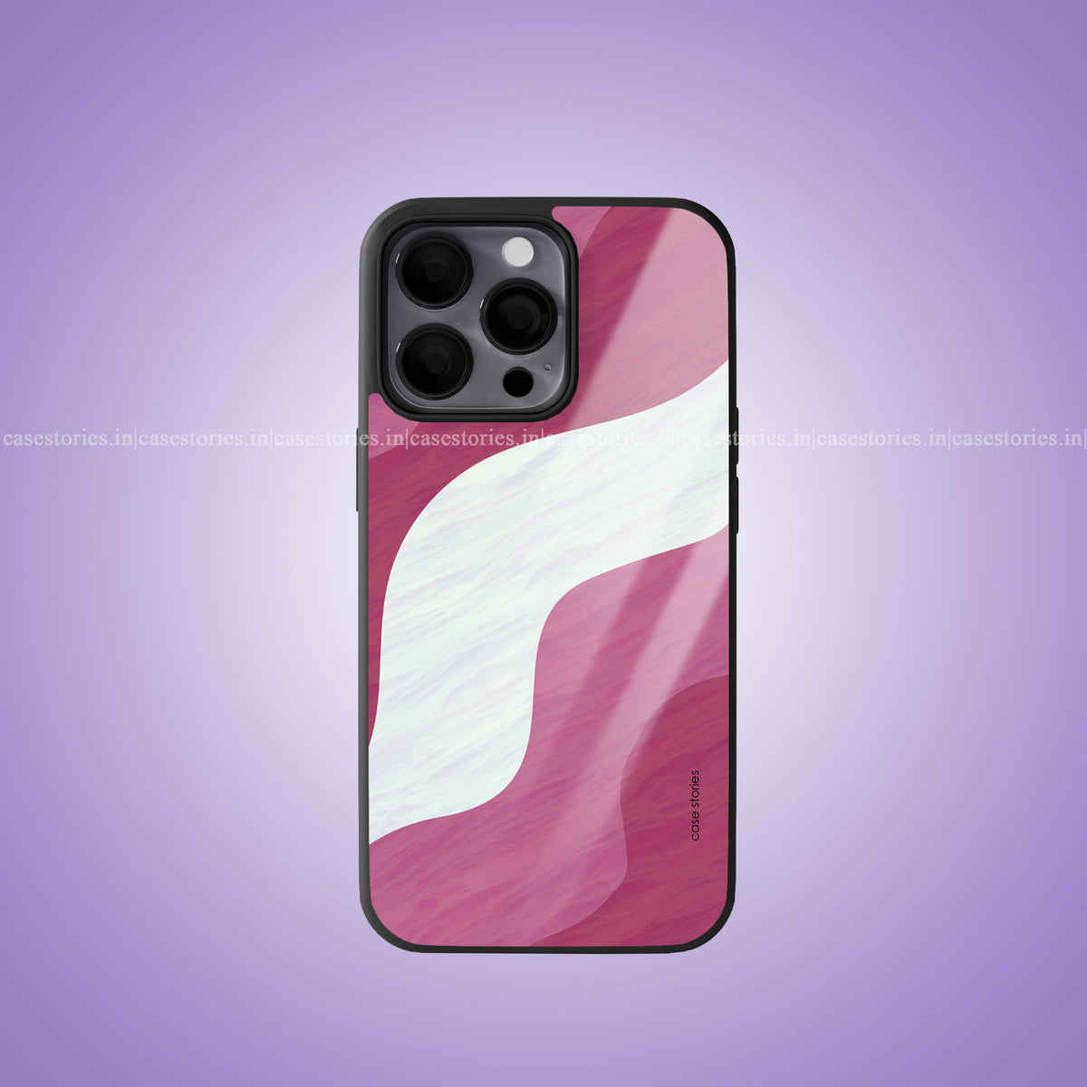 Aesthetic Waves Premium Glossy Phone Case