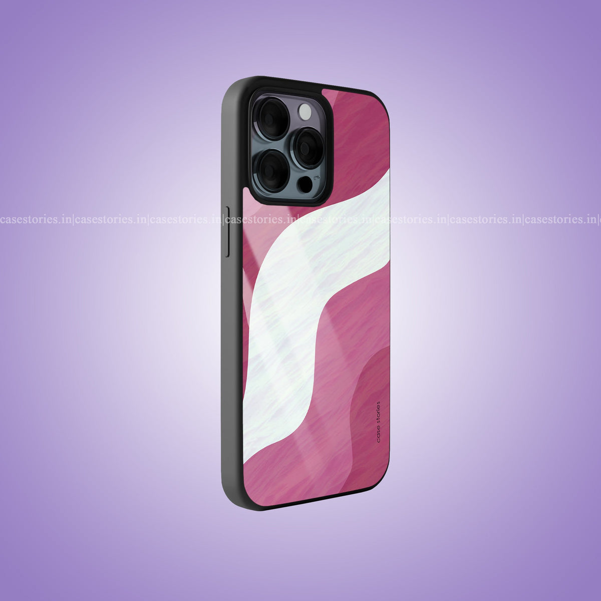 Aesthetic Waves Premium Glossy Phone Case