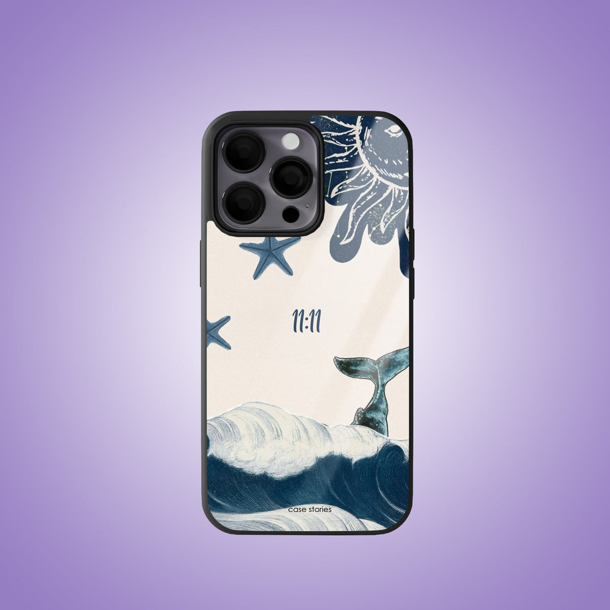 Angle Time Premium Glossy Phone Case