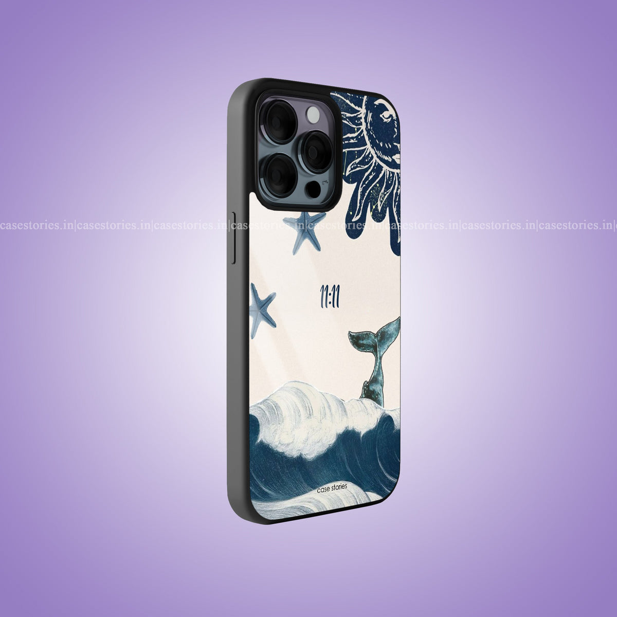 Angle Time Premium Glossy Phone Case