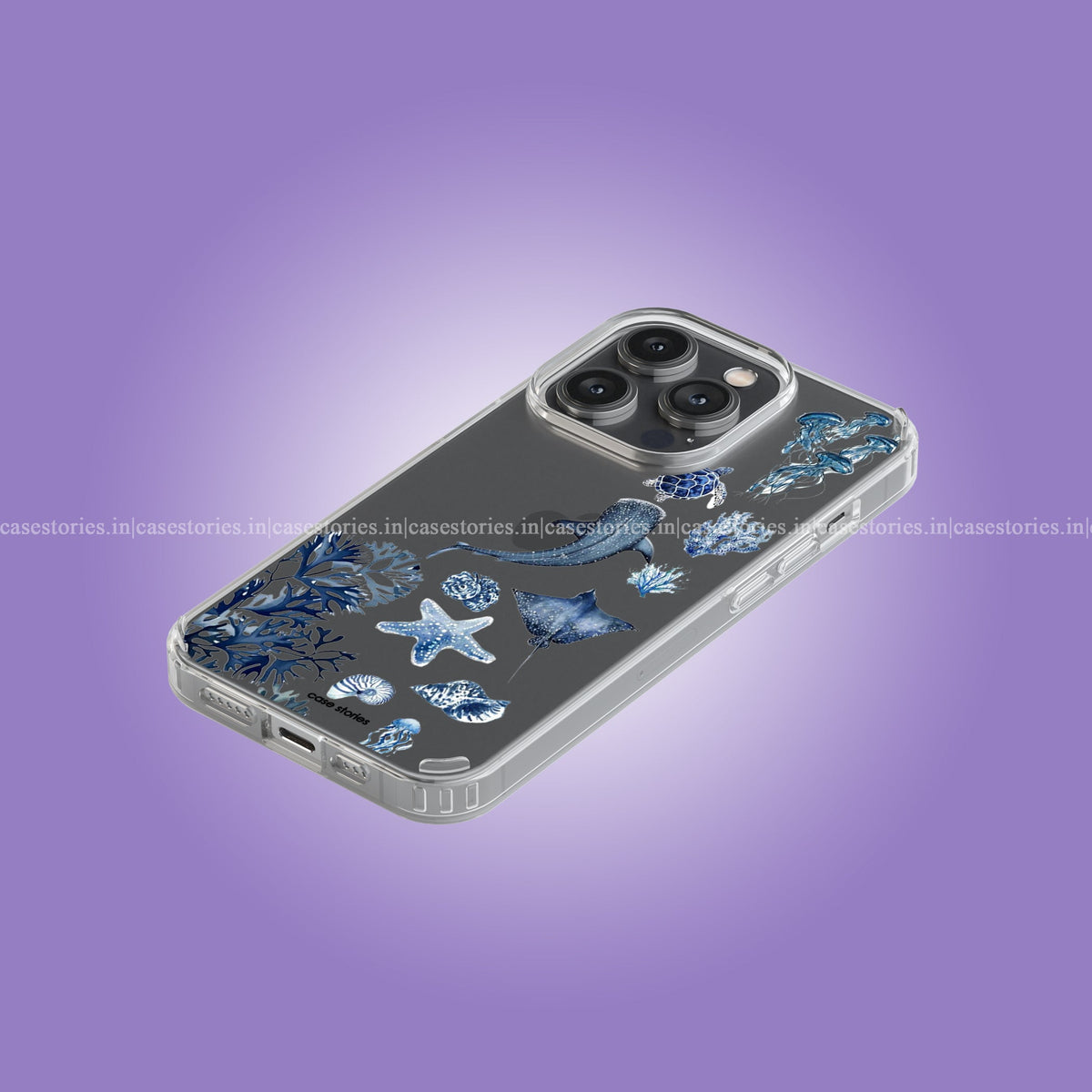 Blue Horizon Clear Soft Case