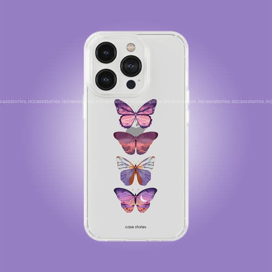 Butterfly Parade Clear Soft Case