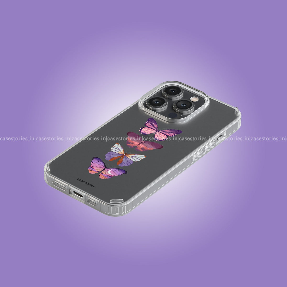 Butterfly Parade Clear Soft Case