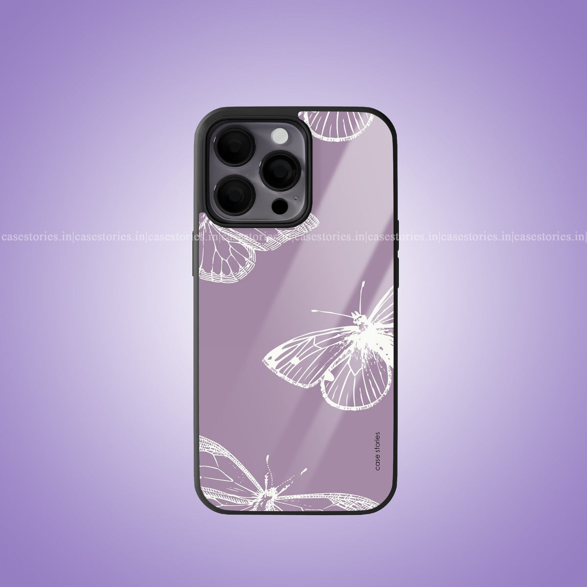 Calm Soul Butterfly Premium Glossy Phone Case