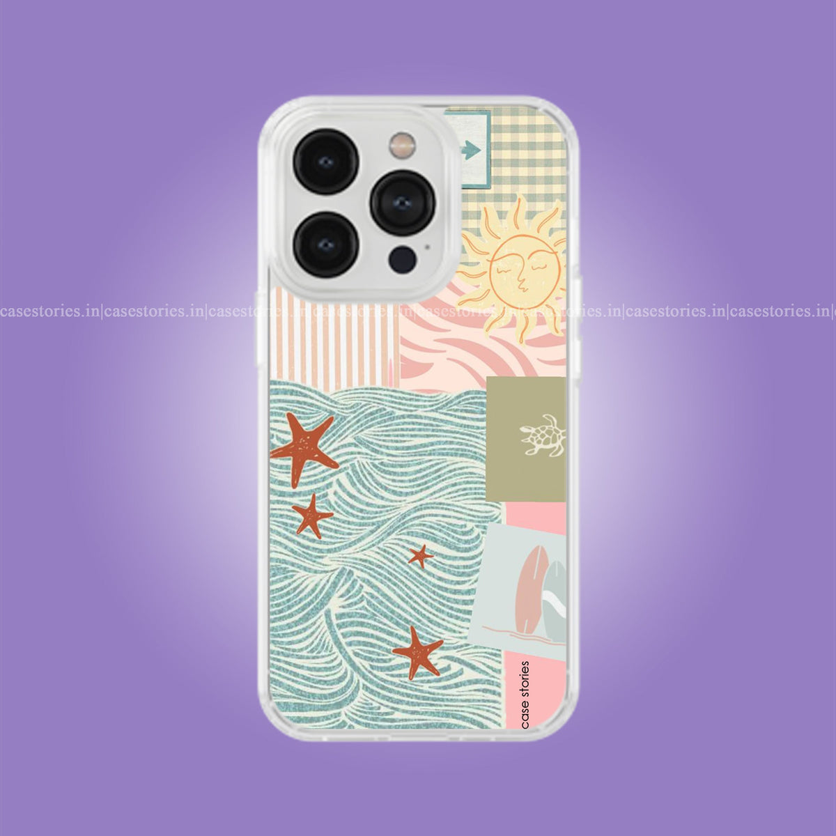 Coastal Collage Soft Case