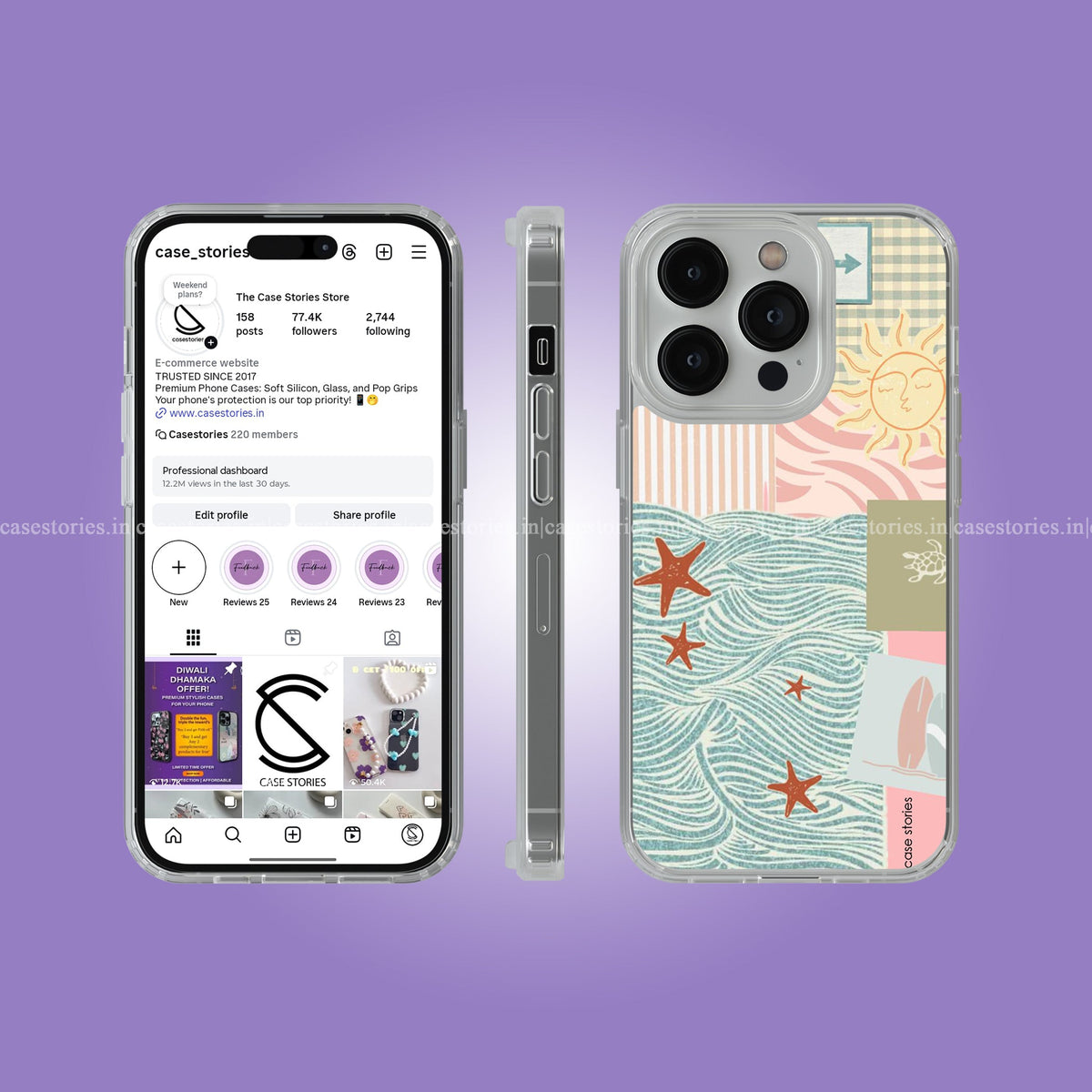 Coastal Collage Soft Case