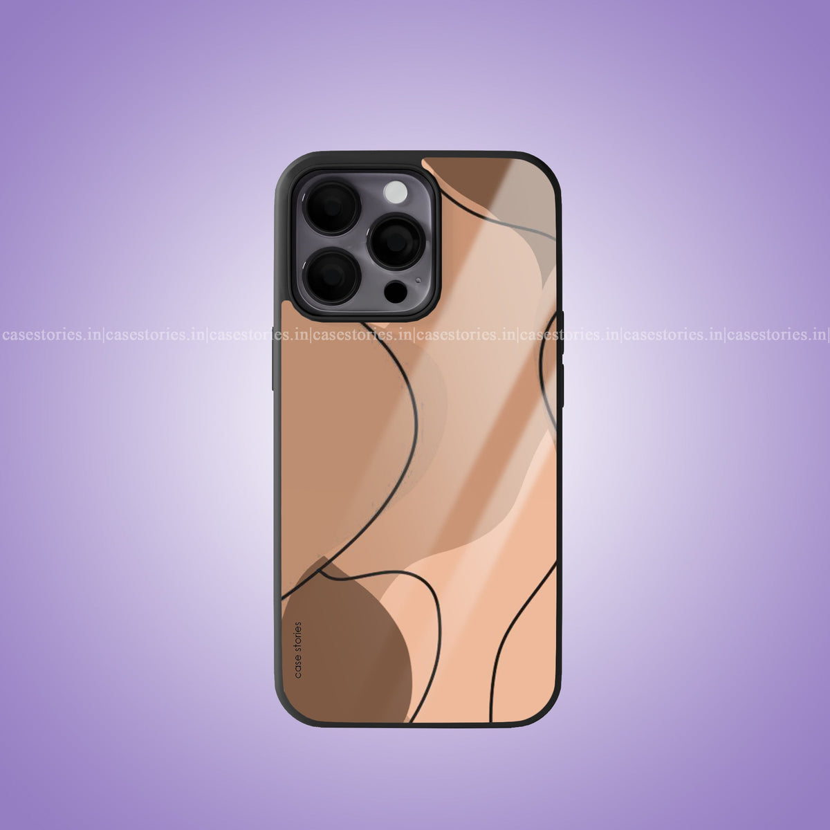 Cocoa Vibes Premium Glossy Phone Case
