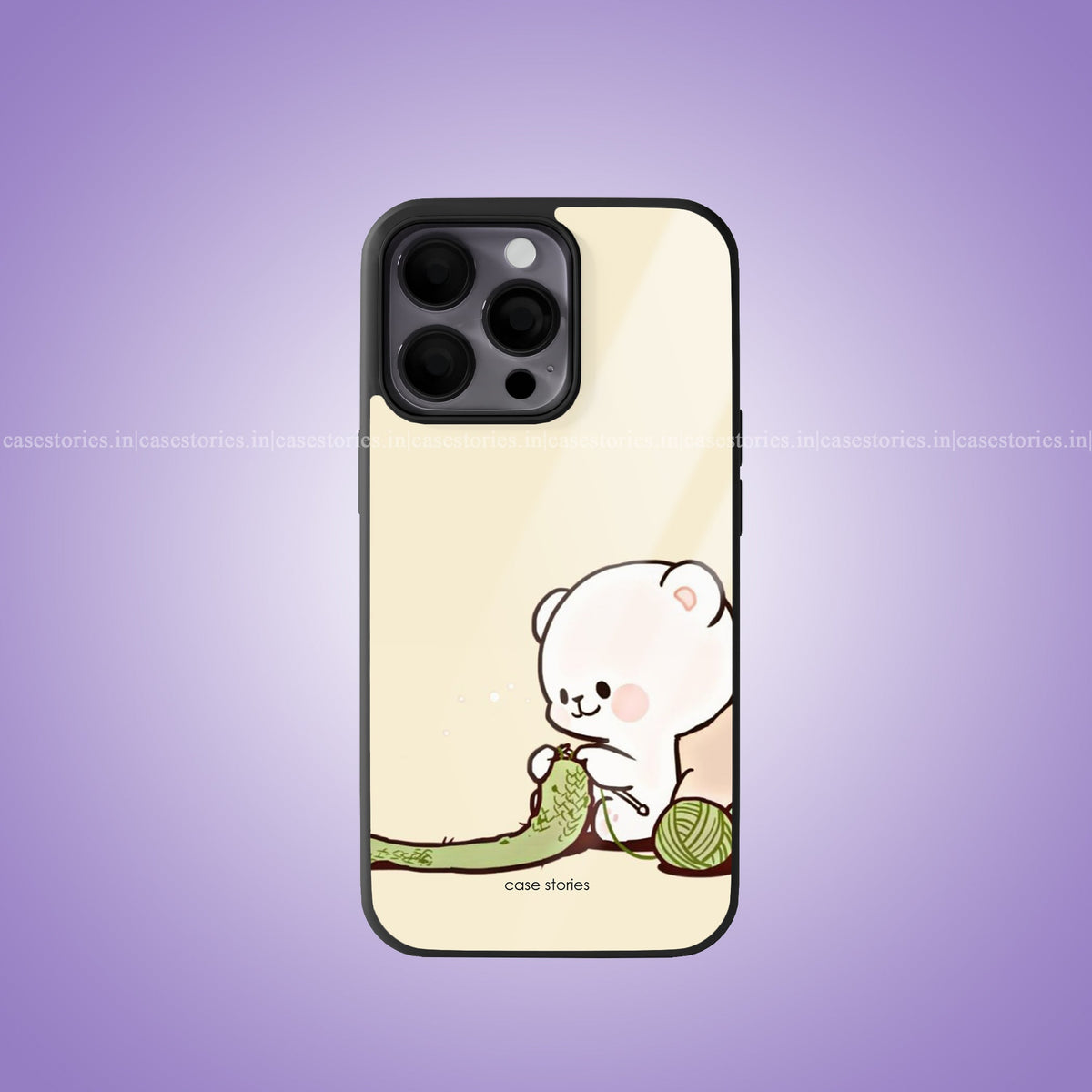 Cozy Paws girl Premium Glossy Phone Cover