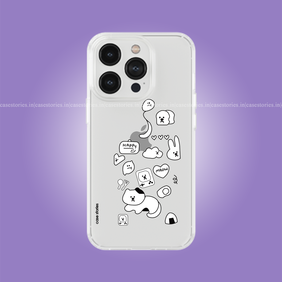 Cute Cub Clear Soft Case