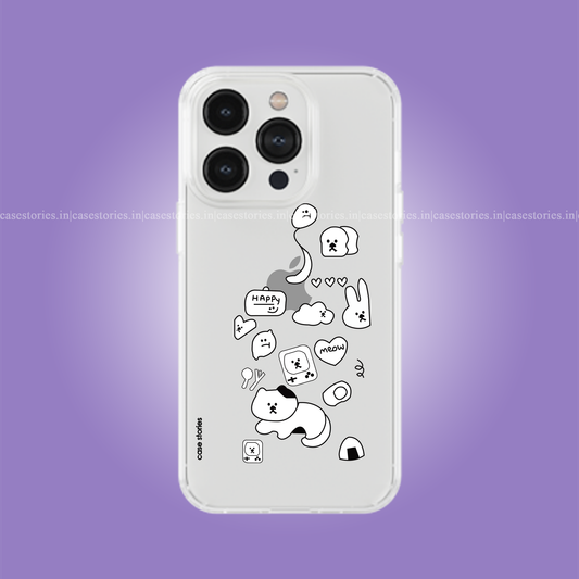 Cute Cub Clear Soft Case