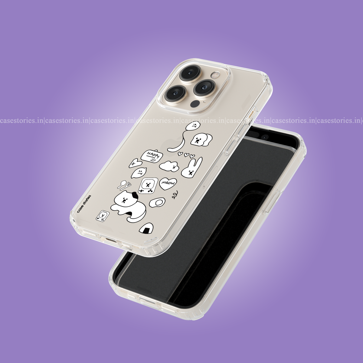 Cute Cub Clear Soft Case