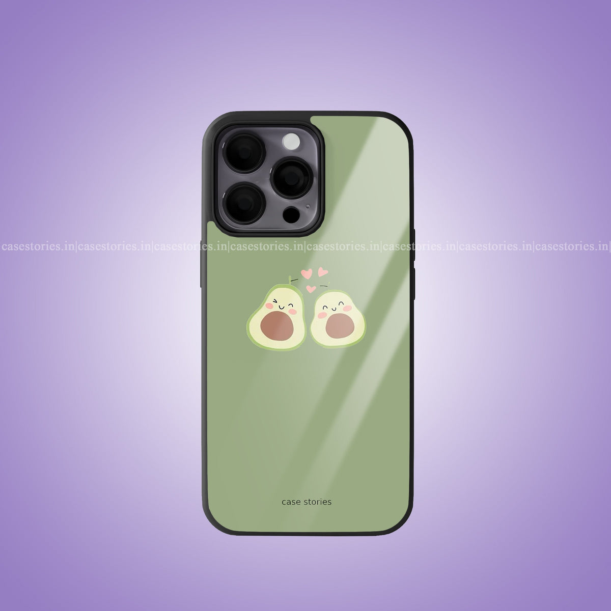 Cutiecore Avocado Premium Glossy Phone Case