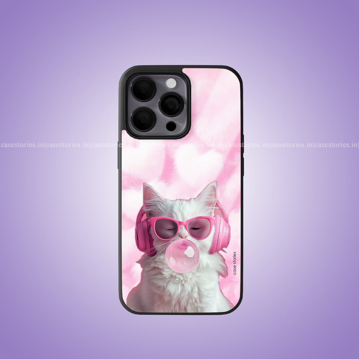Cyber Glow Premium Glossy Phone Case